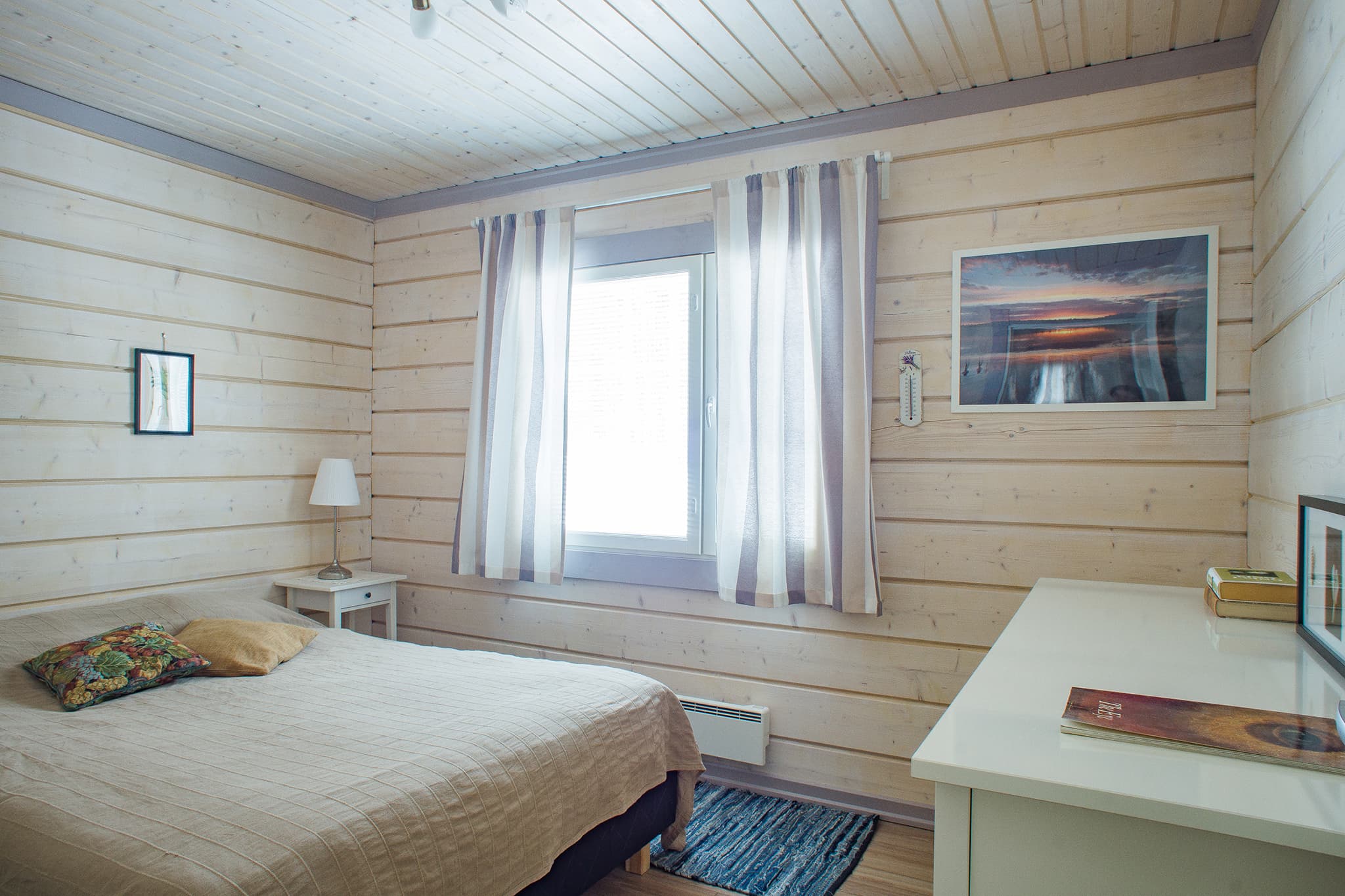 Main bedroom with big double bed